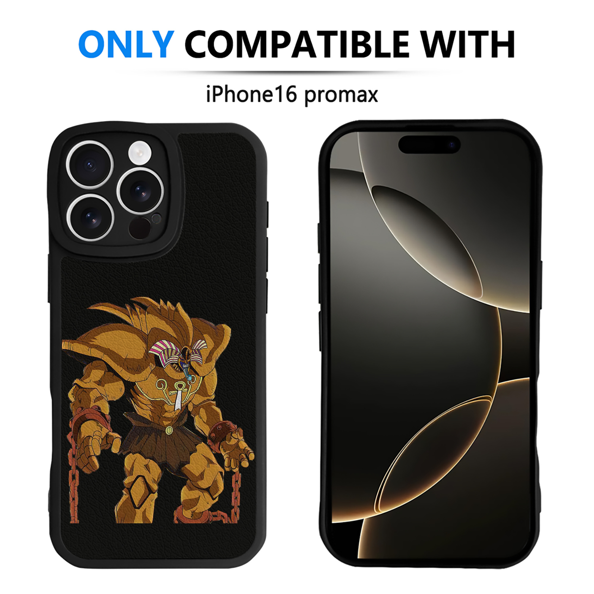 遊☆戯☆王 Yu-Gi-Oh! 【iPhone 16シリーズ対応】シリコンスマホケース（レザー調） 材質：シリコン